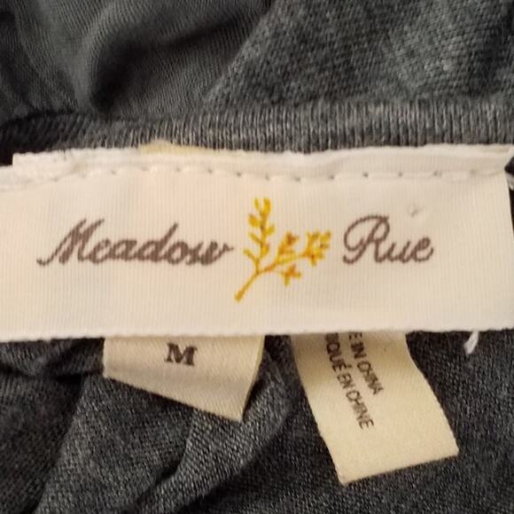 Meadow Rue Womens Size Medium Vneck Sleeveless Quincy Top Open Back Pullover - Picture 3 of 6